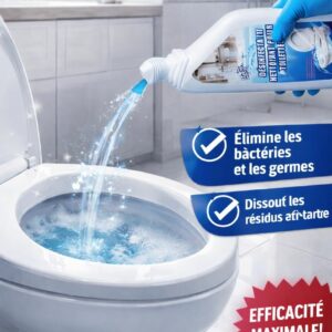 Nettoyant pour toilette 3 en 1