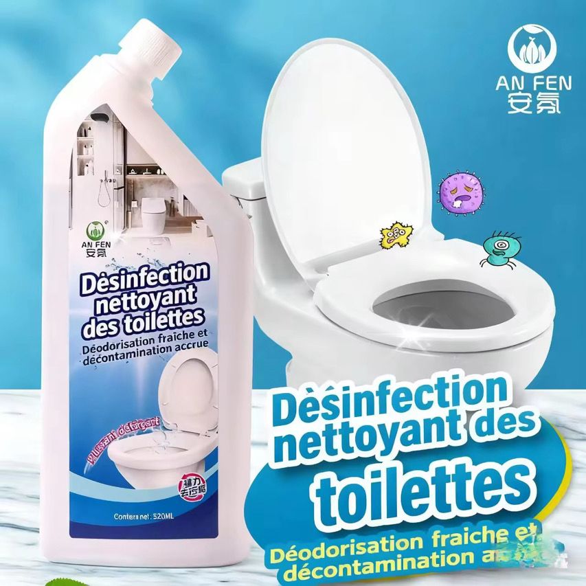 Nettoyant pour toilette 3 en 1