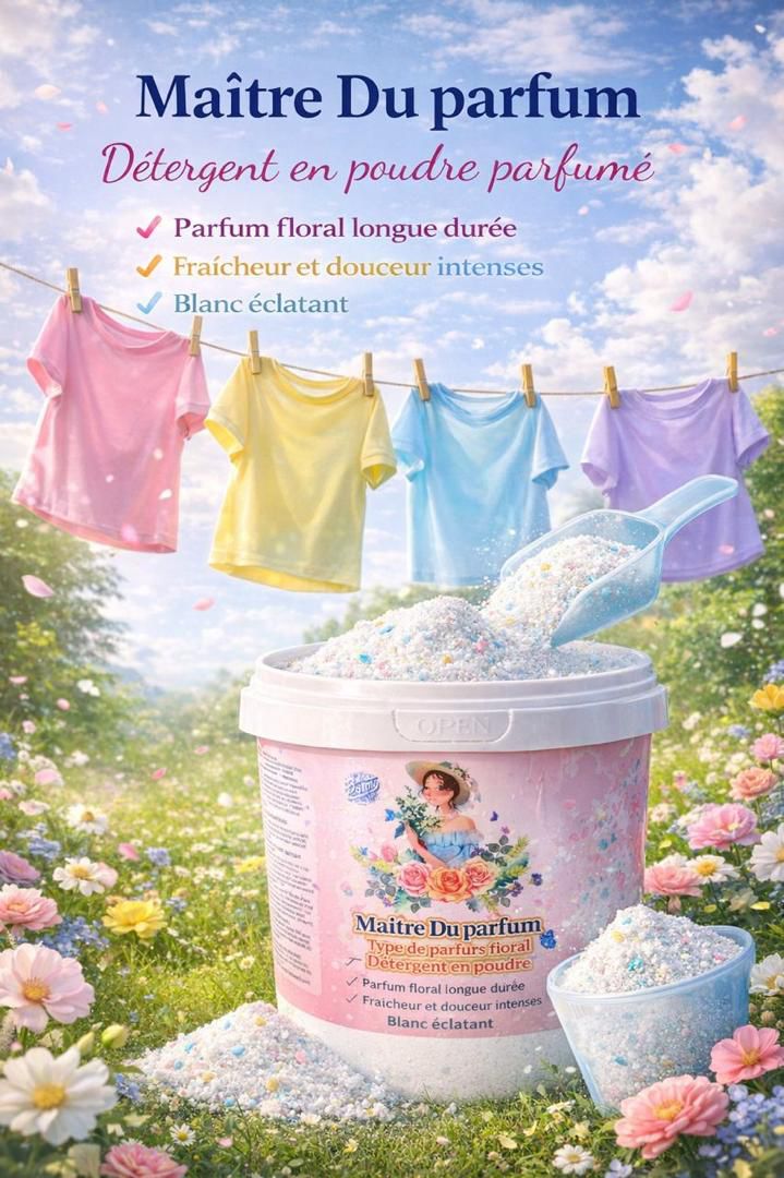 Seau de Détergent en poudre