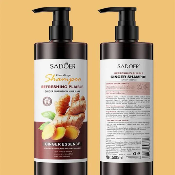 Shampoing au Gingembre Végétal