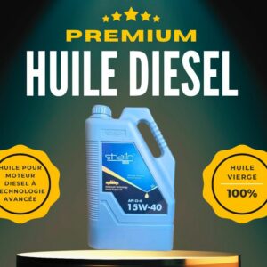 Huile Moteur Diesel Shalin 15W-40