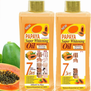 Huile éclaircissante à la Papaye