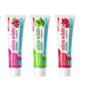 Dentifrice Ultra White à la Grenade Rouge