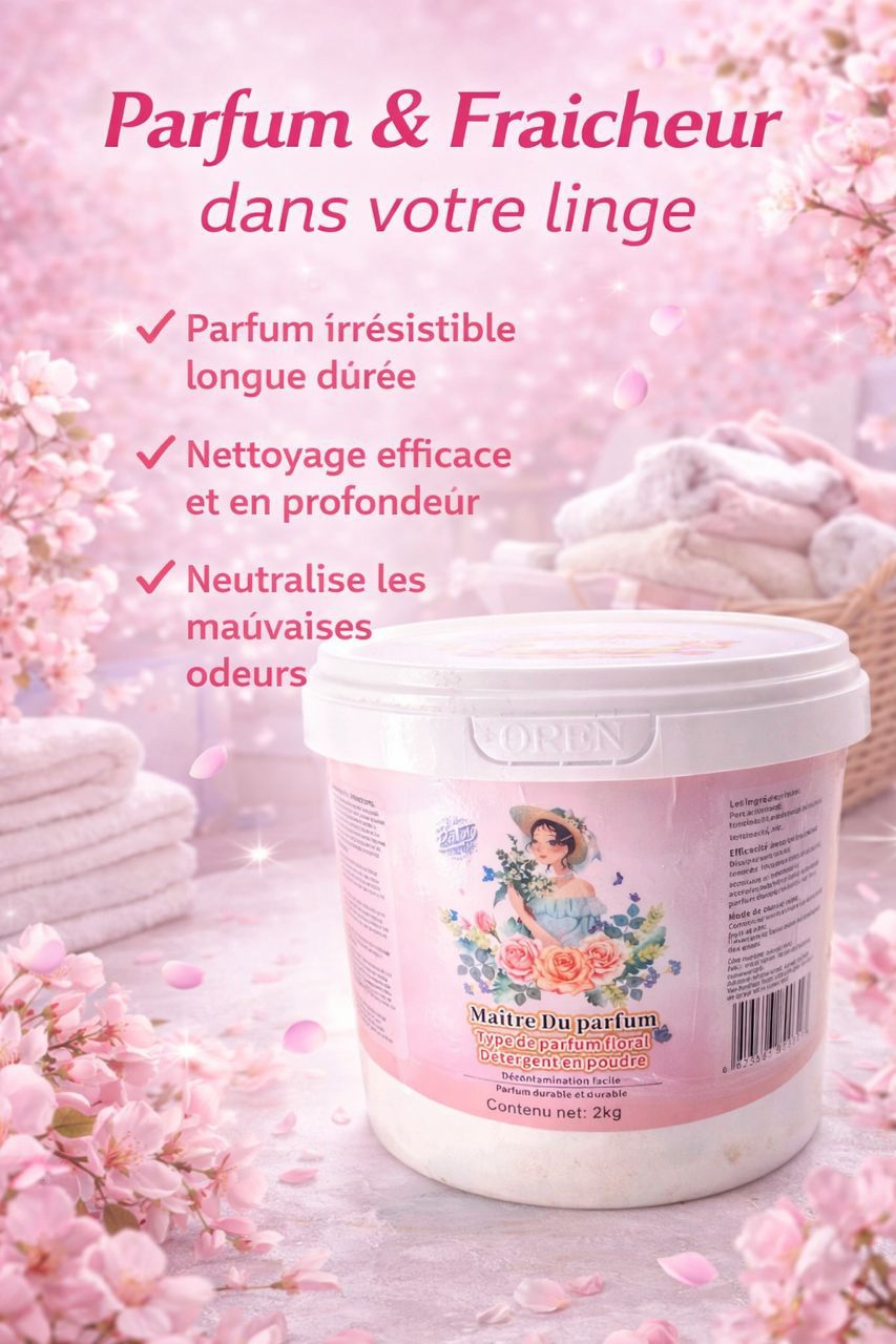 Seau de Détergent en poudre