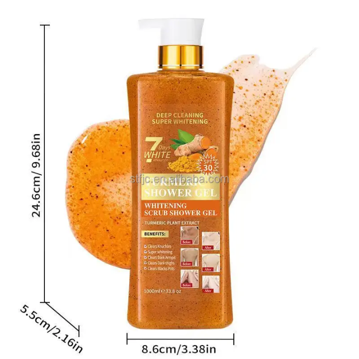 Gel de douche à base de Carotte