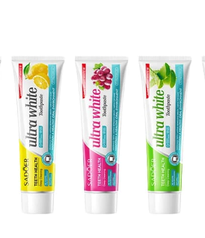 Dentifrice Ultra White à la Grenade Rouge