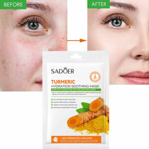 Masque Facial au Curcuma